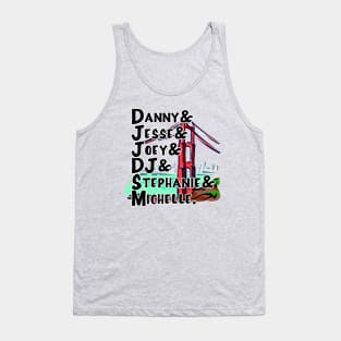 The Tanner Family of San Francisco Tank Top